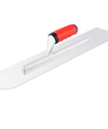Heavy Duty Pool Trowel With Rounded Front And Square Back Edge For Fine Finish 20 By 4 Inches Stainless Steel Masonry Plastering Drywall Construction Hand Tool With Soft Grip