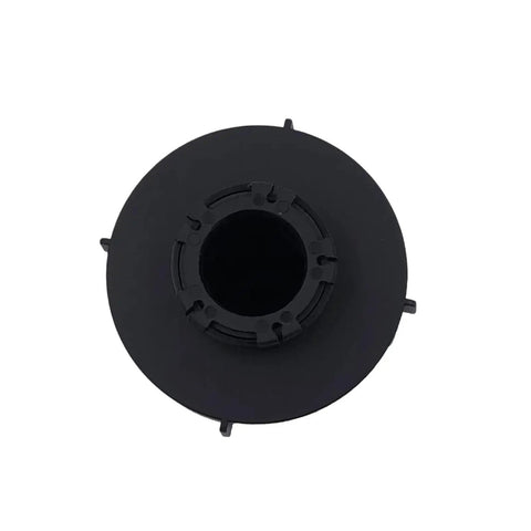 BYD Transmission Oil Filter Compatible With T65 1711100 Car High Density Multi Layer Filtration For Clear Oil Flow Tight Seal Ring Prevents Leaks Thick Tear Resistant Filter Paper Anti Vibration Design Essential Transmission Accessories, black round filter front view