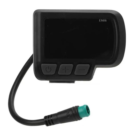 Ride Ready Electric Bicycle Display Meter EN06 LCD Screen with cable and buttons visible