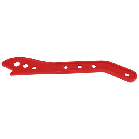 Red Wood Push Stick With Ergonomic Handle Design For Safer Woodworking On Table Saws Shapers Jointer And Router Tables Durable ABS