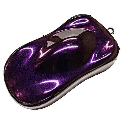 Slick Purple Automotive Basecoat Midcoat Paint Includes One Full Gallon Ready To Spray with a smooth glittery finish.