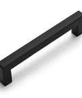 30 Pack 5 Inch Matte Black Cabinet Pulls Square Stainless Steel Drawer Handles For Cabinets And Drawers Modern Black Hardware