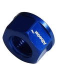 Blue 2 Pack M10 Bike Wheel Hub Axle Nuts 7075 Aluminum Chromed Skewer Bolts For Road And MTB Replacement
