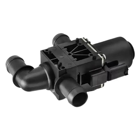 Heavy Duty Heater Control Valve Coolant Solenoid For Fiat 500E 2014 2019 Electric Vehicle Regulator 52014553AC with multiple hoses.