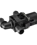 Heavy Duty Heater Control Valve Compatible With Fiat 500e Electric Cars 2014 To 2019, showing plastic construction and two hose connections.