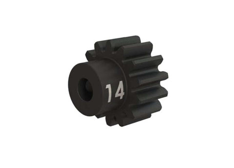 Hardened Steel 14 Tooth Pinion Gear 32 Pitch Fits 3mm Shaft Heavy Duty RC Car Upgrade With Set Screw