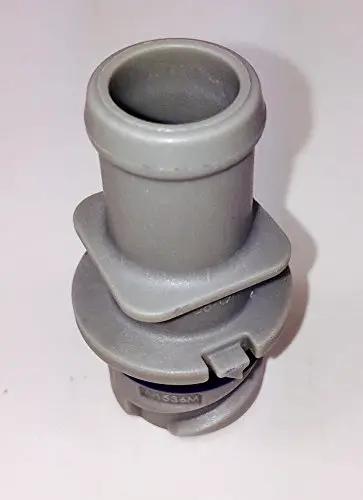 OE Spec Positive Crankcase Ventilation PCV Valve Built Thick, gray, durable plastic, drop-in replacement part for engine oil vapor control.