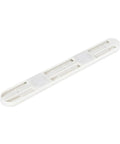 Heavy Duty Side Mounted Ball Bearing Drawer Slides Full Extension Cabinet Hardware in white, designed for smooth operation and stability.