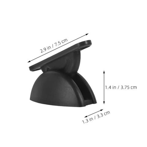 CLISPEED RV Door Catch Holder Set, nylon retainer clip, dimensions 2.9 in x 1.4 in, noise reduction for camper doors.