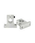 High Precision Linear Guide Rail Kit With SCS10UU Bearings And 10mm Optical Axis Rod Plus Four SK10 Shaft Supports For Smooth 3D Printing And CNC Build aluminum SK10 shaft supports