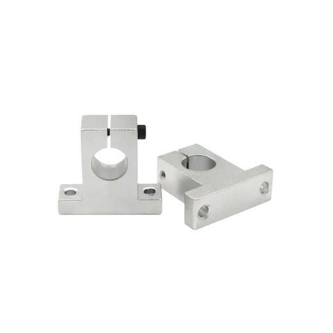 High Precision Linear Guide Rail Kit With SCS10UU Bearings And 10mm Optical Axis Rod Plus Four SK10 Shaft Supports For Smooth 3D Printing And CNC Build aluminum SK10 shaft supports