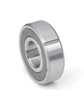 Built Tough Sprag Clutch One Way Bearing Featuring Rock Solid Dual Keyway Design For Slick Freewheel Backstop And Zero Hassle Overrunning Indexing Tasks Measuring 20 Mm By 47 Mm By 14 Mm Heavy Duty Metric Engineering close-up view of steel bearing