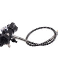 M18x1.5 DIN Valve Scuba Adapter with Gauge and 22 Inch Hose for Air Tank Setups PCP Rifles Paintball and HPA Tanks High Pressure