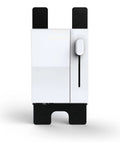 Smooth Slide Dimmer Switch With Rocker On Off, 3 Way 4 Way And Single Pole Compatible, Neutral Wire Required, White Finish, No Fuss Mood Lighting Control For Home Or Office front view