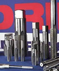Three Eighths Inch 16 UNC High Speed Steel Tap Set With Taper Plug And Bottom Style Taps For New Threads Or Retapping Damaged Threads Drill America Brand
