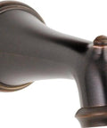 Side view of No-Fuss Non-Diverter Tub Spout, 7.5-Inch Length, Venetian Bronze Finish, Sweat-On Half-Inch Copper Tube, Model RP43028RB, Easy Install.