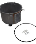 Durable Combustion Chamber Assembly Replacement For Pool Heater 474957 with installation components and gasket