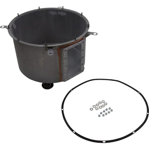 Durable Combustion Chamber Assembly Replacement For Pool Heater 474957 with installation components and gasket