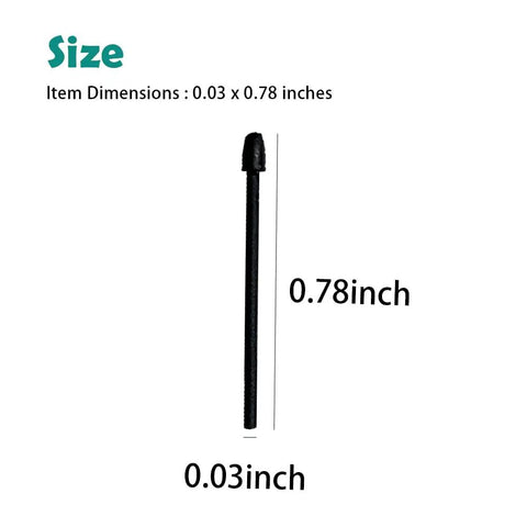 Top Shelf Replacement Tips For Kindle Scribe Pen Plus Premium Pencil 10 Pack High Precision Nibs dimensions 0.03 x 0.78 inches