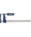 Six Inch Quick Grip Bar Clamp With Soft Grip Handle For Easy One Handed Clamping And High Holding Power Grippy I Beam Bar For Stability For Woodworking DIY Projects And Craft Pros, blue I-beam bar clamp