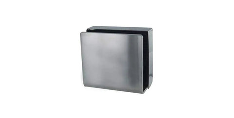 Heavy Duty Chrome Key Lock For Three Eighth Inch Glass Display Case, durable design for securing retail fixtures.