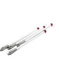 CMM Touch Probe Stylus With M4 Thread, Ceramic Stem, And Ruby Ball Tip For Ultra Precise Metrology Replacement For Renishaw A-5000-3712 Compatible Heads, 6mm Shaft, Lightweight And Rigid. 4 stylus probes with M4 threads and ruby tips