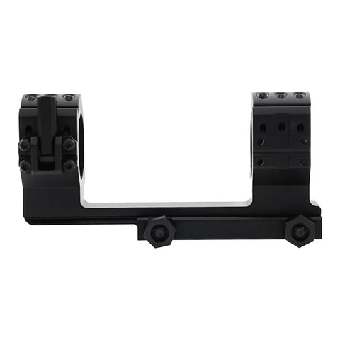 Picatinny Rail Cantilever Scope Mount With Integrated Anti Cant Indicator for leveling and gunsmithing, side view