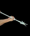 Beefed-Up Slide Hammer Internal Bearing Puller Kit With Expandable Collets 16-45mm Insert Bearing Remover Tool in use, silver