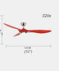 Gleaming Yellow Ceiling Fan And Led Chandelier Combo With Dope Remote Control And Whisper Quiet Motor For A Total Home Upgrade And Killer Lighting Vibes In Any Room, 52in size, 3 blades design.