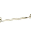 24 Inch Polished Nickel Angular Modern Grab Bar With Concealed Mounting For No Fuss Install And ADA Compliance, 1.25 Inch Width