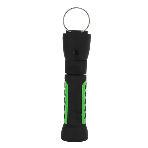 Retractable LED flashlight with magnetic base and hook dual mode long throw beam and wide COB camping light for outdoors hiking biking