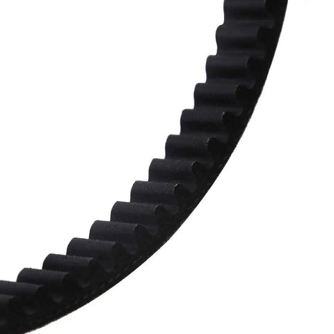 Close-up of 669-18-30 CVT Drive Belt Replacement For GY6 49cc 50cc Scooters Go Karts Mopeds ATV 4 Stroke with 30 degree pitch teeth detail