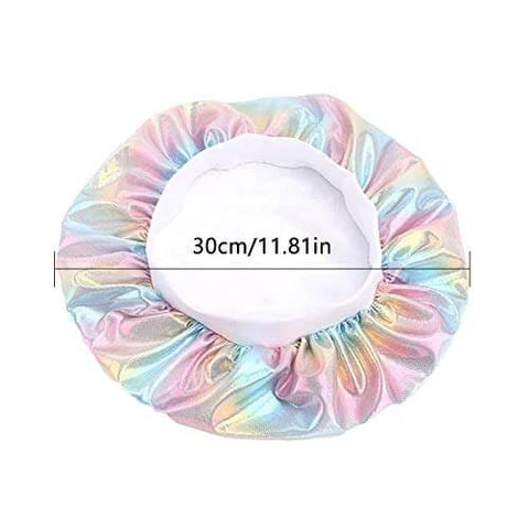 Silky Durag And Bonnet Set For Men And Women, 360 Wave Long Tail Do Rag And Turban Sleep Cap, Breathable Velvet Silk, 30cm diameter