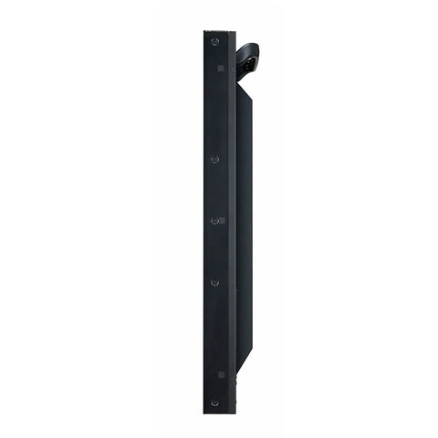 Forty Nine Inch Digital Signage Display Rock Solid Fanless WebOS Smart Panel 2500 Nit Brightness Glare Free Slim Build side view