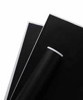 Waterproof Black And White Floral Wrapping Paper Sheets 22.83 Inch Square 20 Sheets for bouquets and gift packaging