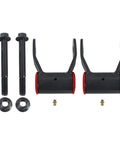 2 Inch Rear Suspension Drop Shackle Kit With Hardware For Ford Ranger 1989 1997 2WD 4X4 Including Powder Coated Steel Drop Shackles