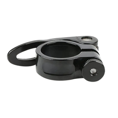 28.6mm Bike Seat Post Clamp For 25.4mm Post Aluminum Quick Release Clamp For Aluminum Frames Built For Easy On The Fly Adjustments And Rugged Reliability