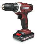 Heavy Hitter Cordless Lithium Electric Hammer Drill With Adjustable Speed And Forward Reverse Rotation Smooth Grip Impact Driver.