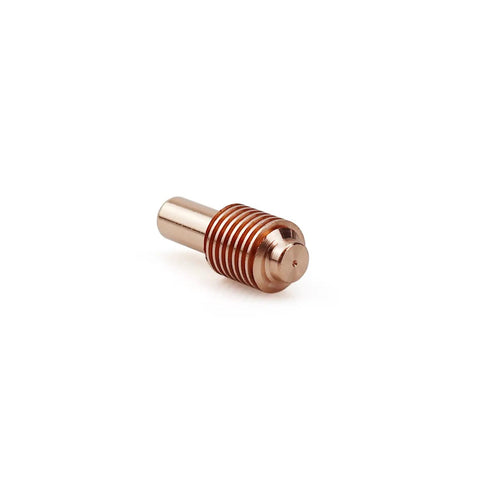 Copper electrode from 5Pcs Electrode Kit With 5 Nozzle Tips And 2 Shield Caps For Miller Spectrum 625 ICE40 C T Plasma Cutter Consumables 192047 204325 204323 Pro Grade Replacement Parts For Reliable Cut Quality And Longer Torch Life