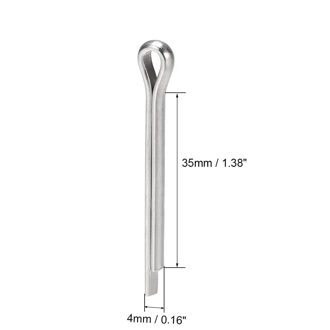 つんぶー 304 Stainless Split Cotter Pin Set - 4x35mm Sturdy, Secure ✓
