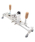 Fast Flip Precision Belt Grinder Jig With Quick Adjust Angle Guide Heavy Duty Cnc Cut Base Stainless Hardware, close-up view.