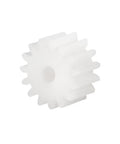 10Pcs 16 Tooth Plastic Reduction Gear Set Model 162A Worm Gears For RC Cars, Robots, And DIY Hobby Motors, close-up of a gear