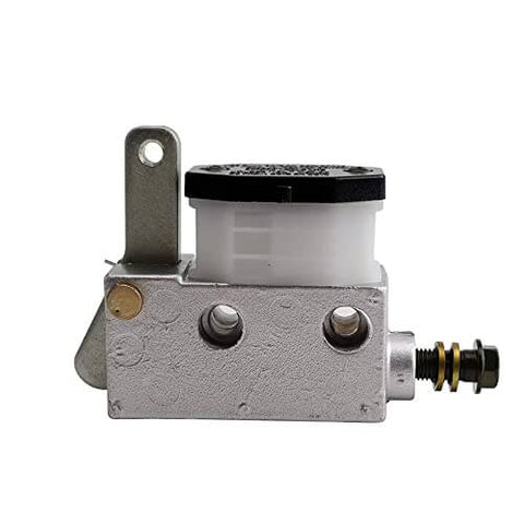 Side view of Disc Brake Master Cylinder Pump For Go Kart ATV UTV Four-Wheeler Motorcycle Mods, Hydraulic Brake System Replacement.