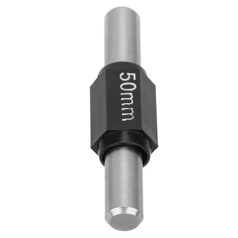 Heavy Duty Stainless Steel Outside Micrometer Caliper Kit for 25mm 50mm 75mm and 100mm with Calibration Block Rod Included Pro Grade Metrology Tool for Mechanical Engineering and Machinists 50mm block rod