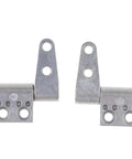 Two Pack Marine Boat Doors Torque Force Positioning Hinge With 4 Hole Design, Silver Friction Hinge for cabinets and gates