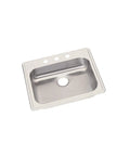 GE125213 Dayton Single Bowl Drop In Stainless Steel Kitchen Sink, A Real Workhorse For Busy Kitchens, 25 By 21 1/4 Inch Basin, 5 3/8 Inch Depth, Fits 30 Inch Cabinets, ADA Compliant When Properly Installed, Pro Grade Satin Finish, Easy Clean