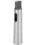 Garosa MT3 to MT2 taper drill sleeve reducing adapter, silver metal cylinder with side slot