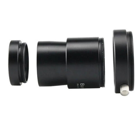 3 Piece 1.25 Inch Barlow Lens Set For Telescopes 2X 3X 5X Eyepiece Magnification Upgrade Your Eyepieces Aluminum Body