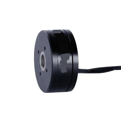 Side view of GM3506 130T Hollow Shaft Brushless Drone Motor With AS5048A Encoder KV1100, showing hollow shaft and wiring