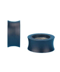 Rugged 100 Piece U Groove Plastic Coated Bearing 696ZZ Door Window Roller Made From Durable POM, showing two angles of the bearing.